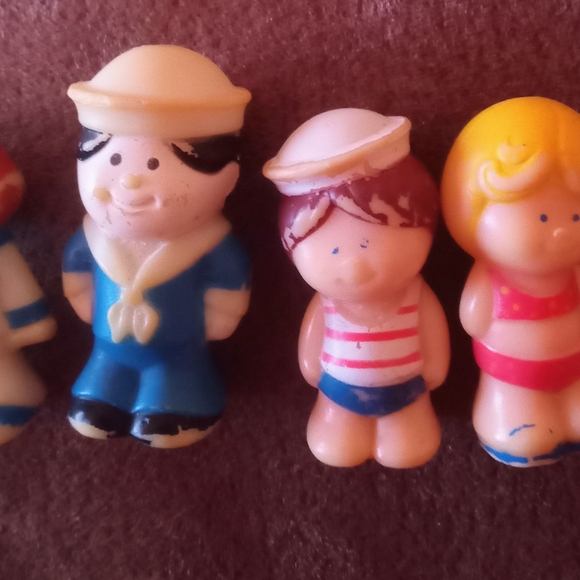 P**Vintage TubTown figurines, set of 4 - Picture 7 of 11
